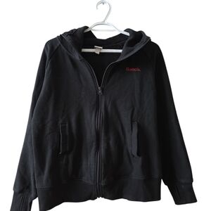 Bench Black Hoodie with Red Logo